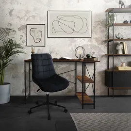 ML-Design Samt Schwarz