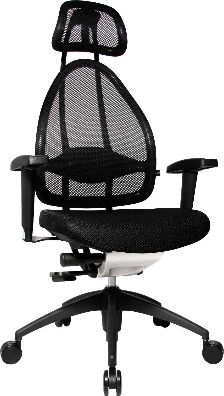 Bürostuhl TOPSTAR "Open Art 2010" Stühle schwarz (schwarz, schwarz) Bürodrehstuhl Drehstühle Stühle