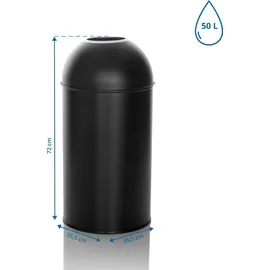 HJH Office CLEAN OR 50 l Schwarz