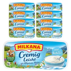 Milkana Frischeschale Cremig Leicht 8x190G