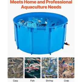 Vevor Fischteich 3100L blau