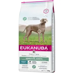 EUKANUBA Daily Care Sensitive Joints Trockenfutter für ausgewachsene Hunde mit sensiblen Gelenken 12 kg