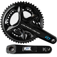 Stages Cycling Shimano Dura-ace R9200 Crankset With Power Meter Silber 175 mm | 50/34t