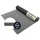 Primaflor Kunstrasen SPRING - Grau, - 1,00m x 2,00m,