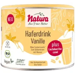 Natura Haferdrinkpulver Vanille bio