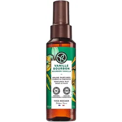 Yves Rocher Bourbon-Vanille Parfümiertes Duftspray Körper & Haare Bodyspray 100 ml Damen 