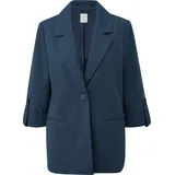 QS Blazer mit Turn-ups - blau - 36