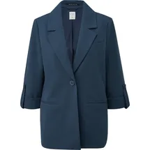 QS Blazer mit Turn-ups - blau - 36