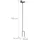 Relaxdays Vogeltränke zum Stecken 100 cm Braun