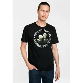 LOGOSHIRT Muppets - Waldorf & Statler - Sons Of Ironists schwarz XXL