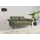 sit&more 3-Sitzer SIT & MORE "Emely, inkl. Sitztiefenverstellung", grün (hellgrün), B:199cm H:92cm T:123cm, 100% Polyester, Sofas, wahlweise mit Bettfunktion, Kopf- & Armteilverstellung