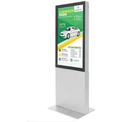 Digital Signage Digitales Thekendisplay HOCH TrendLine 13 Zoll weiss