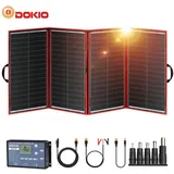 300W Faltbar Tragbar SolarPanel Monokristallin + 12V 20A Solarregler für Camping/Wohnmobil/Powerstation/Blei-Säure-Batterie