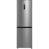 Midea MERB345MGC02 Kühl-/Gefrierkombination/No Frost/185 cm hoch / 59,5 cm breit /70 cm tiefe/171 kWh/Jahr/216 L Kühlteil/ 122 L Gefrierteil/Twin Control/mit Chiller Box, Front Inox