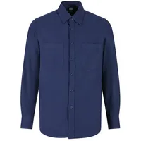 URBAN CLASSICS Flanell Hemd - Blau - XL