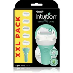 Wilkinson Sword Intuition Sensitive Rasierapparat + Ersatzköpfe 5 pc