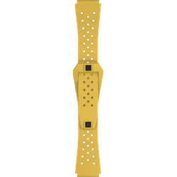 Tissot Kautschuk Sideral S Auto Kautschukband  Gelb 20mm" T603048859" - gelb