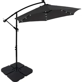 MuCoLa Schirmständer 60 L / 80 kg Schwarz