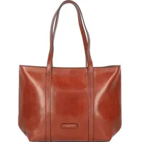 the Bridge Vittoria Shopper Tasche Leder 40cm braun