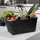 Home4You Einkaufskorb 40 x 30 x 19,5 cm Schwarz
