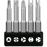 5-teiliges Speziell Geformtes Schraubendreher-set, Spezial Bit Set, Dreieck Schraubendreher, Spezial Schraubendreher, Spezial-förmige Schraubendreher Set 50mm (5)