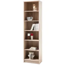 Die Möbelfundgrube Bücherregal 54 x 34 x 198 cm Braun