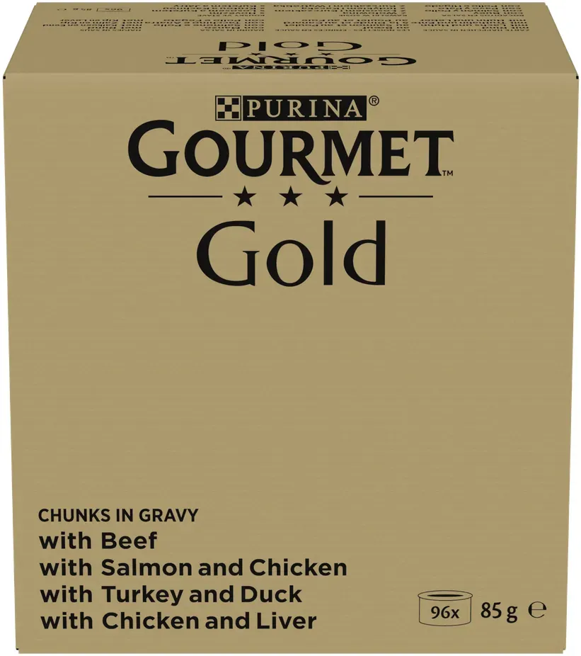 Purina Gourmet Gold Stückchen in Sauce 96x85g (Rabatt für Stammkunden 3%)