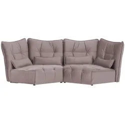 Einzelsofa  Jeaneva ¦ rosa/pink ¦ Maße (cm): B: 300 H: 101 T: 151