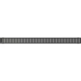 Alca Rost schwarz matt Edelstahl matt PURE-650BLACK