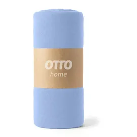 OTTO home Spannbettlaken Jersey 200 x 200 cm blau