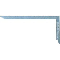 Zimmermannswinkel mit Anreißlöchern nahtlos, 1000 x 380mm