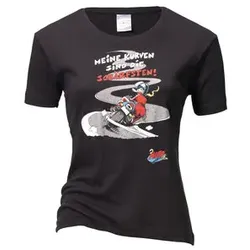 "Kurven" Damen T-Shirts S