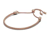 Pandora 583090C00-2 Damen-Armband mit Nietenmuster Roségoldfarben