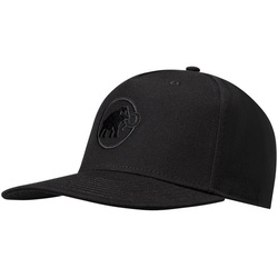 Mammut Snapback Cap Massone mit großem Mammut-Stick schwarz