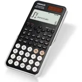 OSALO Taschenrechner Multifunktionale wissenschaftliche, 252 Funktionen, 2-zeiliges geschriebenes Display mit Schiebedeckel orange|schwarz