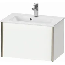 Duravit XViu Waschtisch-Unterschrank XV40780B118 61 x 39 x 40 cm, weiß matt, 1 Auszug, wandhängend champagner matt