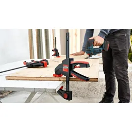 Bessey Einhandzwinge Kunststoff rot