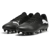 Puma Future 7 Play MxSG Soccer Shoe, Black White, 44 EU