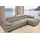 Cotta Ecksofa L-Form mit Arm- & Kopfteilverstellung 2-Sitzer Beige