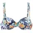 SUNSEEKER Bikini-Top Damen Blau/Orange 40 Cup E
