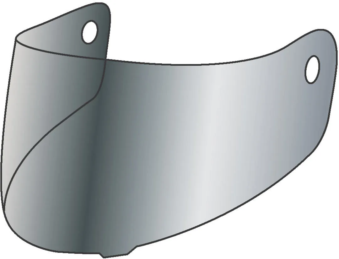 Bell Eliminator Visor, zilver Voorman