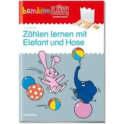 LÜK 247516 bambinoLÜK Zählen lernen mit Elefant und Hase