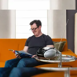 Lenco SCD-24 schwarz