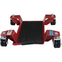 Baumarktplus Rangierhilfe für Motorrad mit Ständer rot 54x19 cm