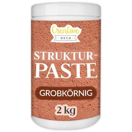 Creative Deco Strukturpaste 2 kg Rot