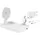 4smarts Qi2 Ladestation Trident mit MFi Fast Charger, weiß