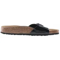 Birkenstock Madrid Birko-Flor Lack schmal schwarz lack 42