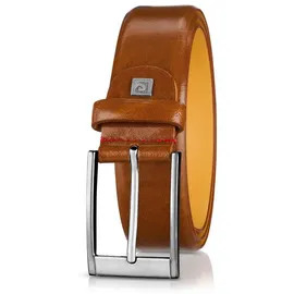 Pierre Cardin Herrengürtel Rindleder 105 cm Braun