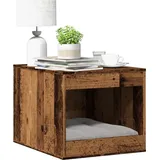 vidaXL Katzentoilette Altholz-Optik 47x59x42 cm Braun