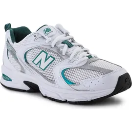 New Balance 530 White/Silver Metallic/Vintage Teal 43